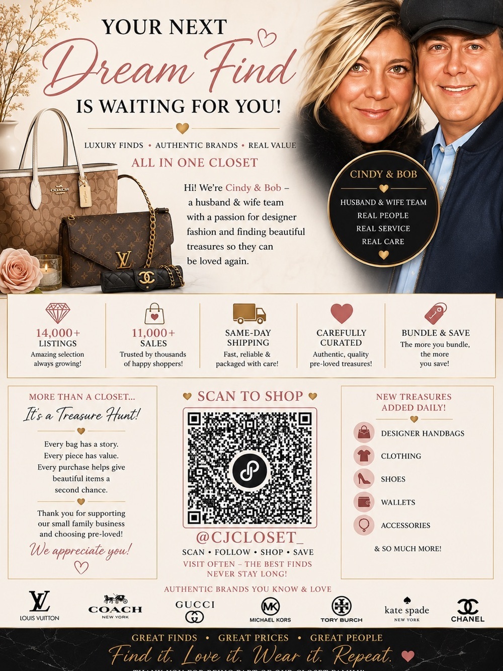 Like this flyer like to be notified when we are live!